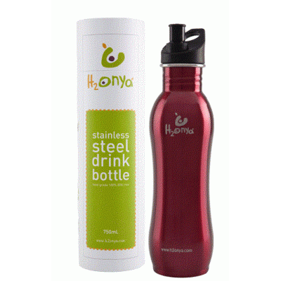 H2Onya 750ml stainless steel drink bottle