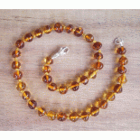 Cognac Amber Teething Necklace